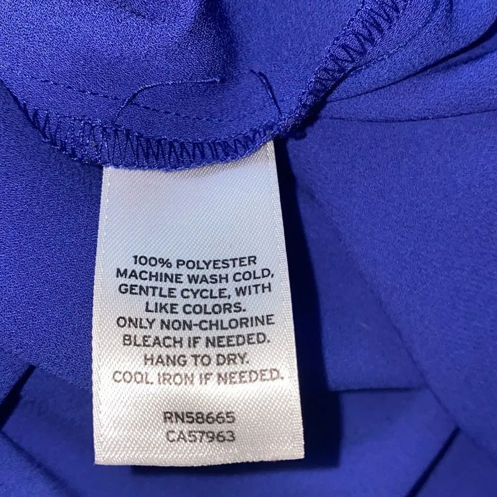 ✨ Halogen button down royal blue blouse ✨ - Picture 5 of 5